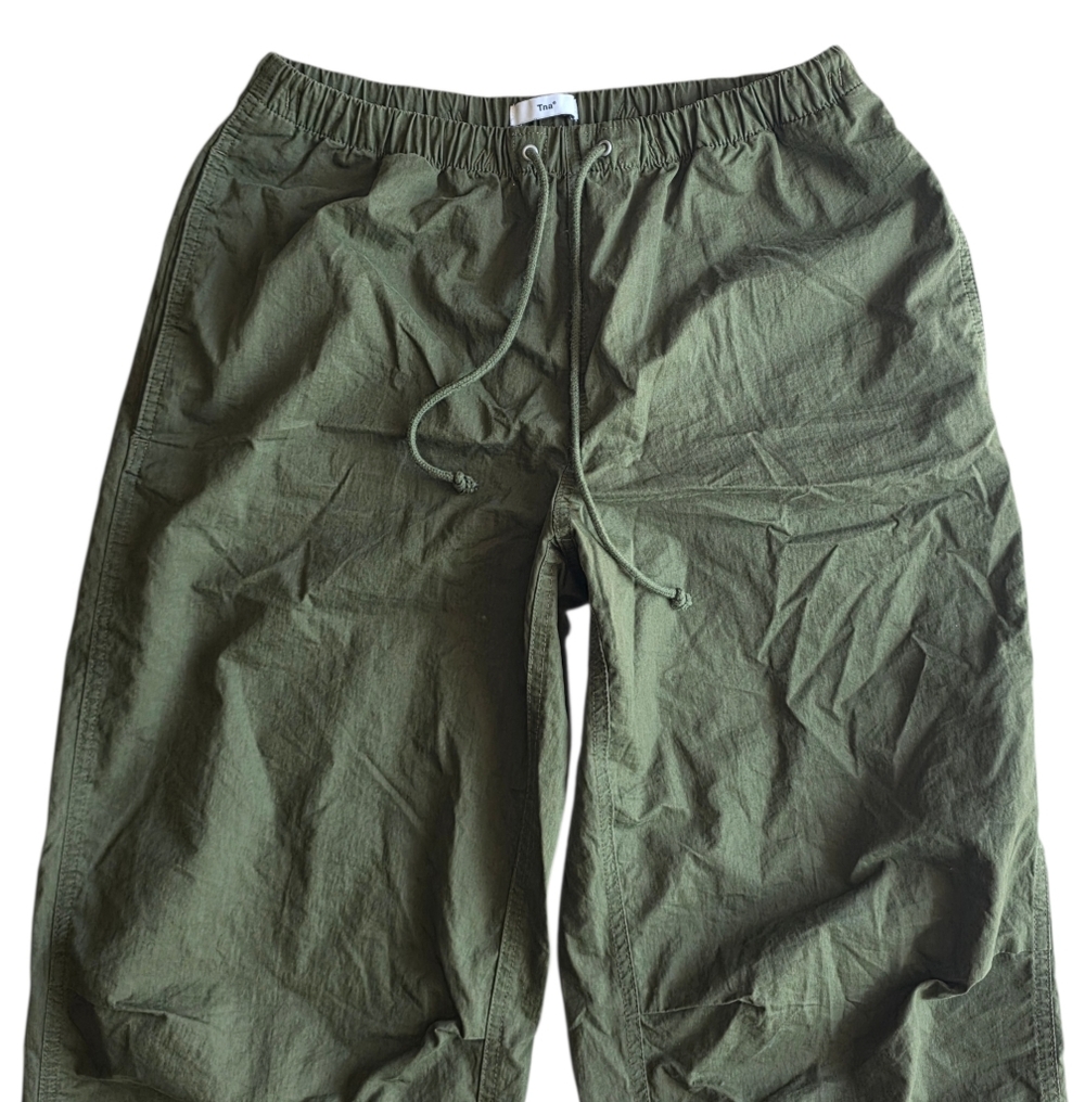 Aritzia Tna Deploy Parachute Pant Dark Green Size Small - Picture 5 of 11